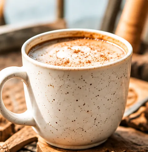Coffee with REWILD mushroom powder